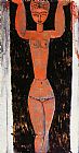 Amedeo Modigliani Caryatid 3 painting